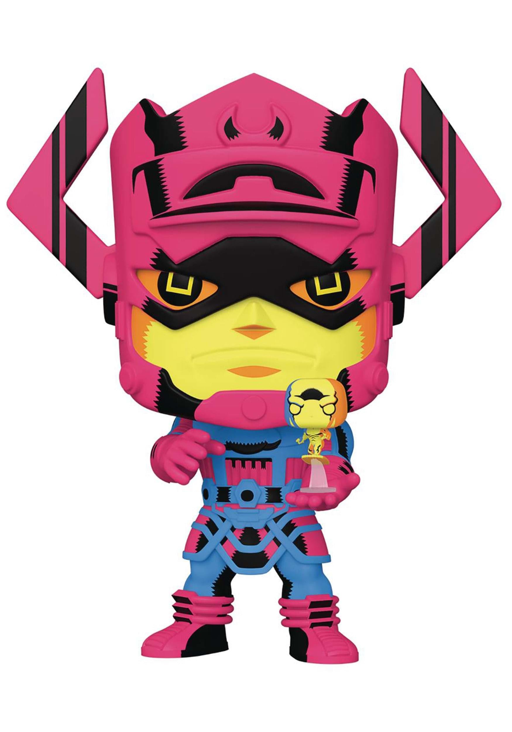 Foto 2 pulgar | Funko Pop! Jumbo Marvel Galactus con Surfer 25 cm - Venta Internacional