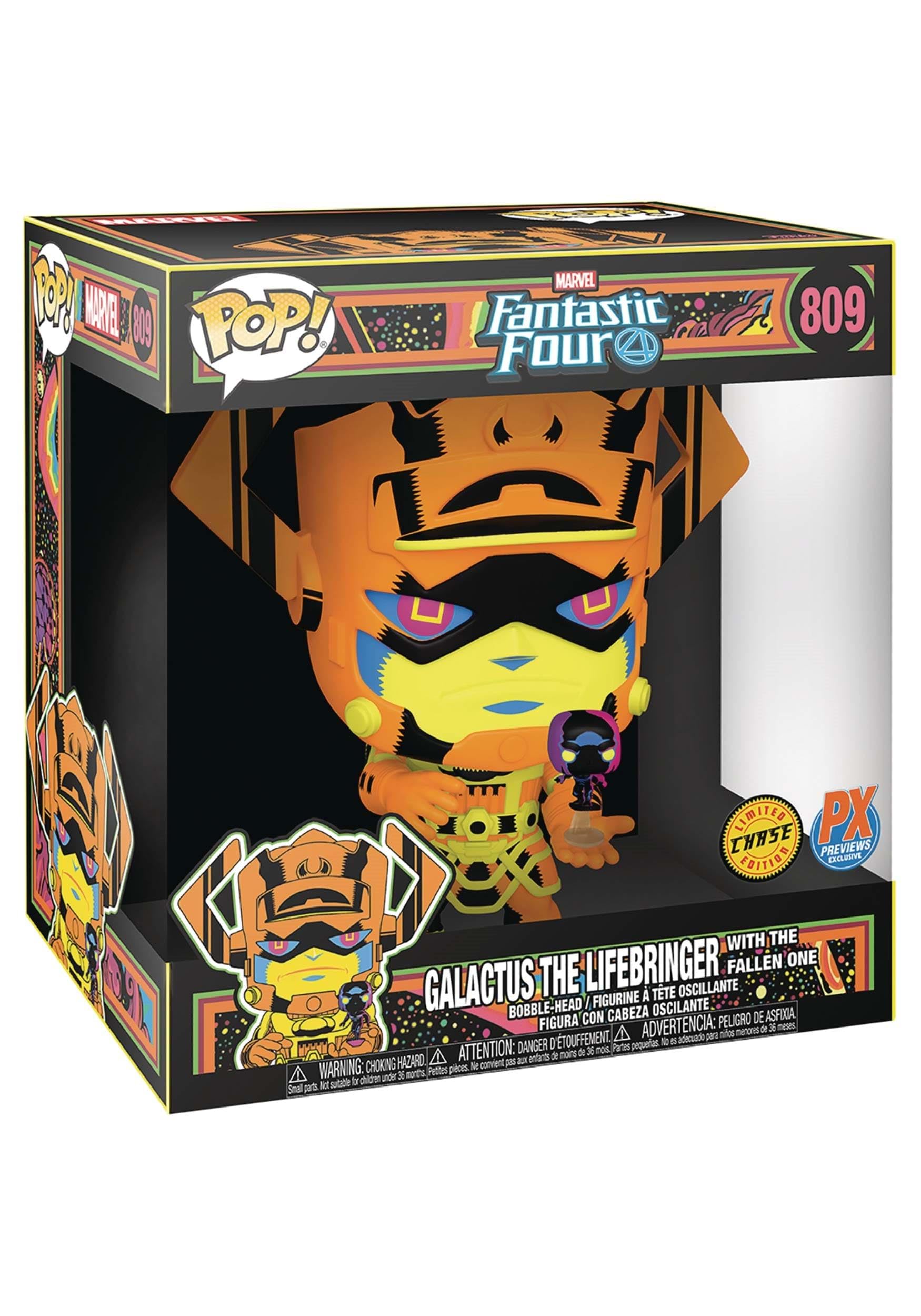 Foto 4 pulgar | Funko Pop! Jumbo Marvel Galactus con Surfer 25 cm - Venta Internacional