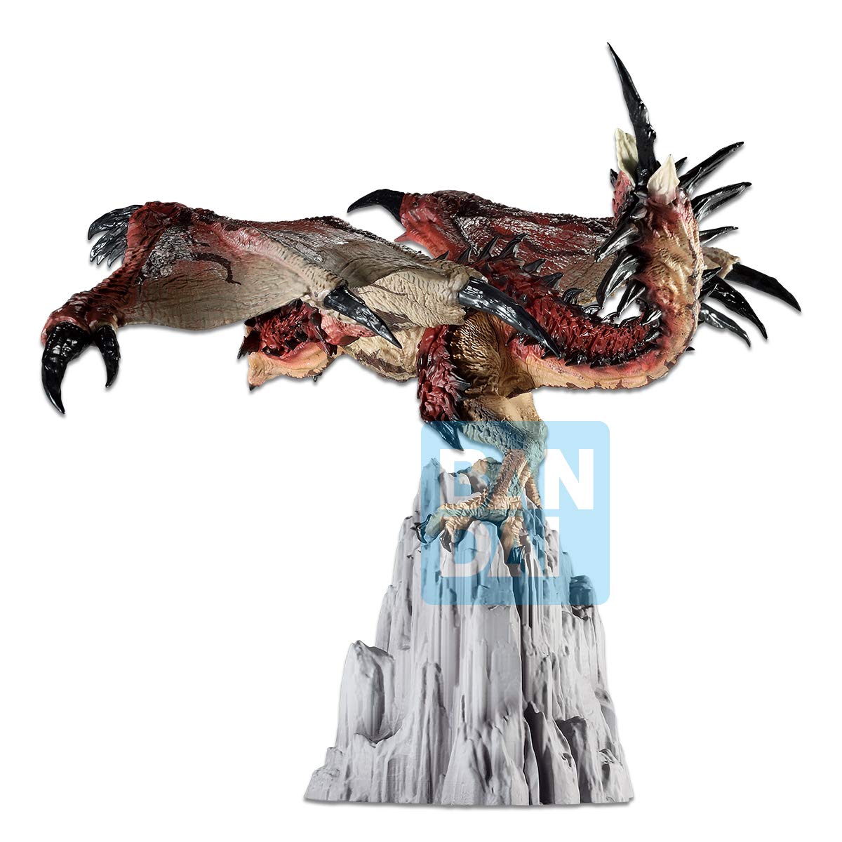 Foto 4 pulgar | Figura Bandai Spirits Ichibansho Monster Hunter Rathalos - Venta Internacional