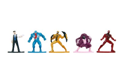 Foto 3 | Figuras Marvel Spider-Man Paquete de 18 Unidades - Serie 9 - Venta Internacional
