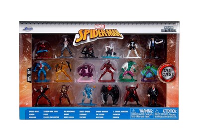Foto 6 | Figuras Marvel Spider-Man Paquete de 18 Unidades - Serie 9 - Venta Internacional