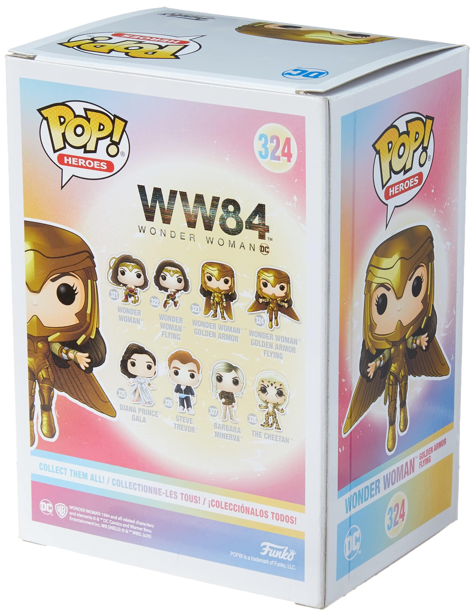 Foto 3 | Funko Pop! Wonder Woman 1984 Gold - Venta Internacional