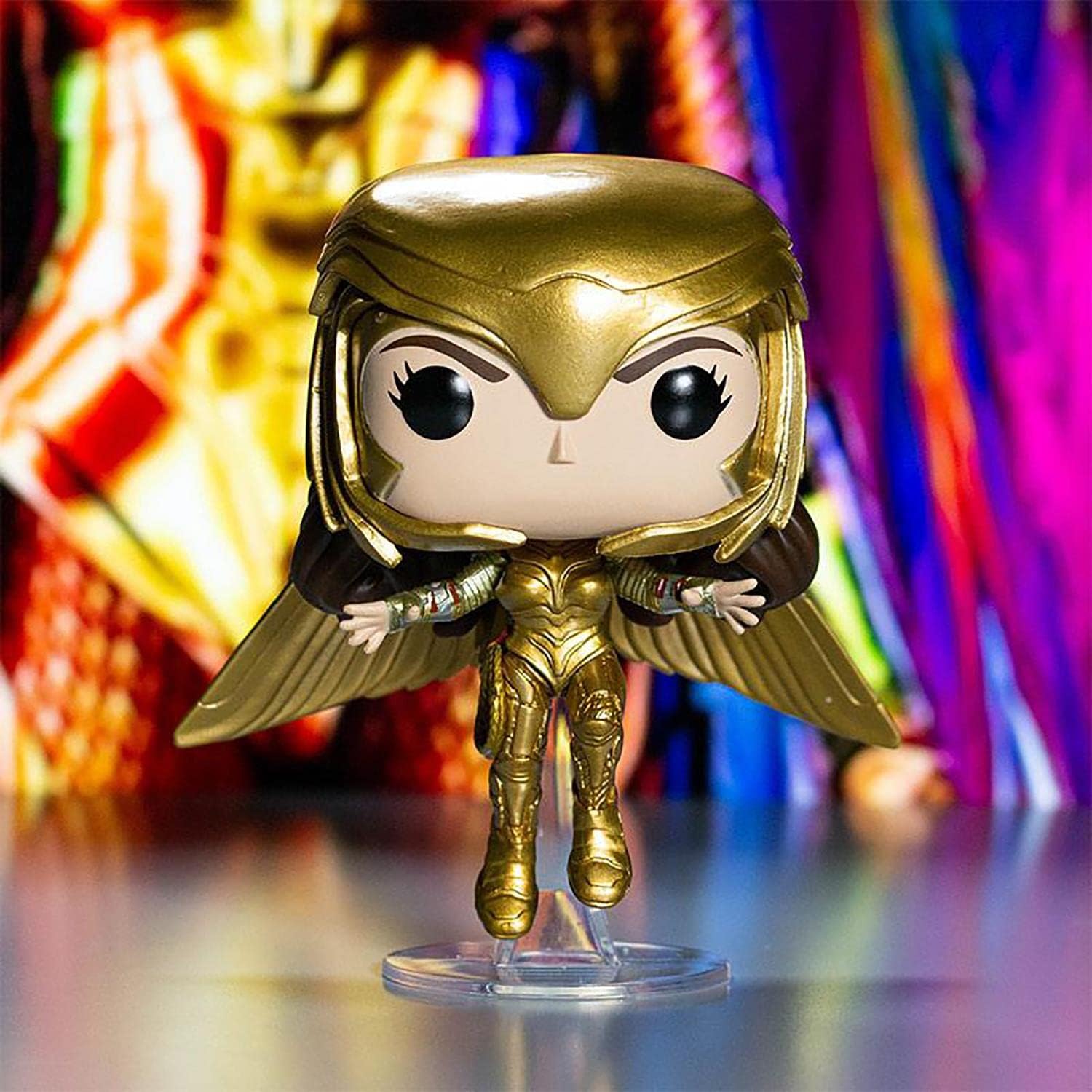 Foto 7 pulgar | Funko Pop! Wonder Woman 1984 Gold - Venta Internacional