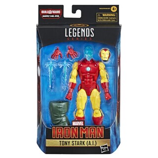 Foto 2 | Figura de Acción Marvel Hasbro Legends Series Tony Stark (A.I.) - Venta Internacional