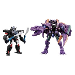 Foto 1 | Figuras de Acción Transformers Beast Wars BWVS-01 Optimus Primal contra Megatron 2 Figuras - Venta Internacional