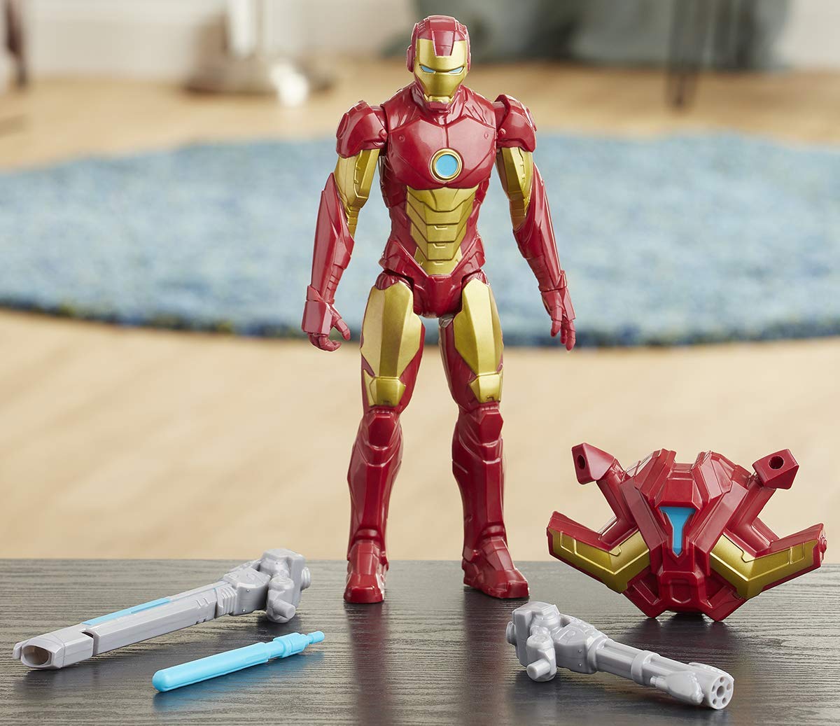 Foto 2 | Figura de Acción Avengers Marvel Titan Hero Iron Man 30 cm - Venta Internacional