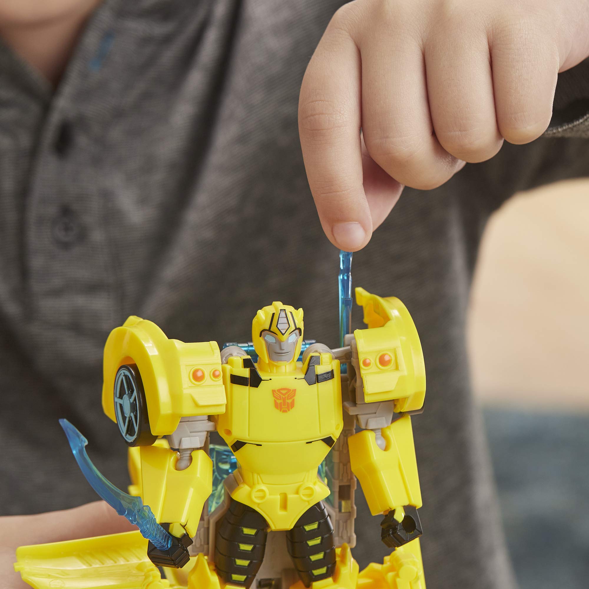 Foto 5 pulgar | Figura de Acción Transformers Cyberverse Ultra Bumblebee 6.75'' - Venta Internacional