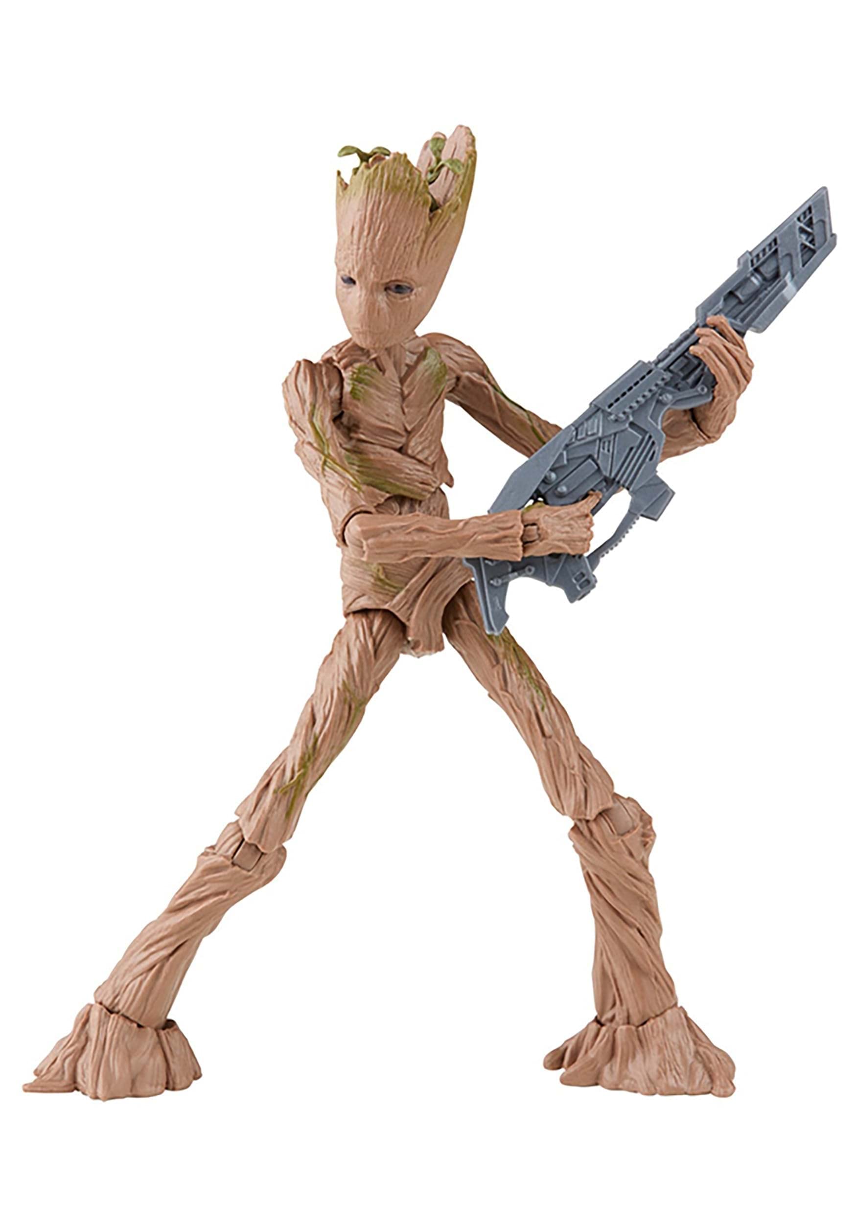 Foto 3 pulgar | Figura de Acción Marvel Legends Series Thor: Love and Thunder Groot 15 cm - Venta Internacional