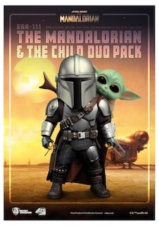 Foto 1 | Figura Beast Kingdom The Mandalorian & The Child - Venta Internacional