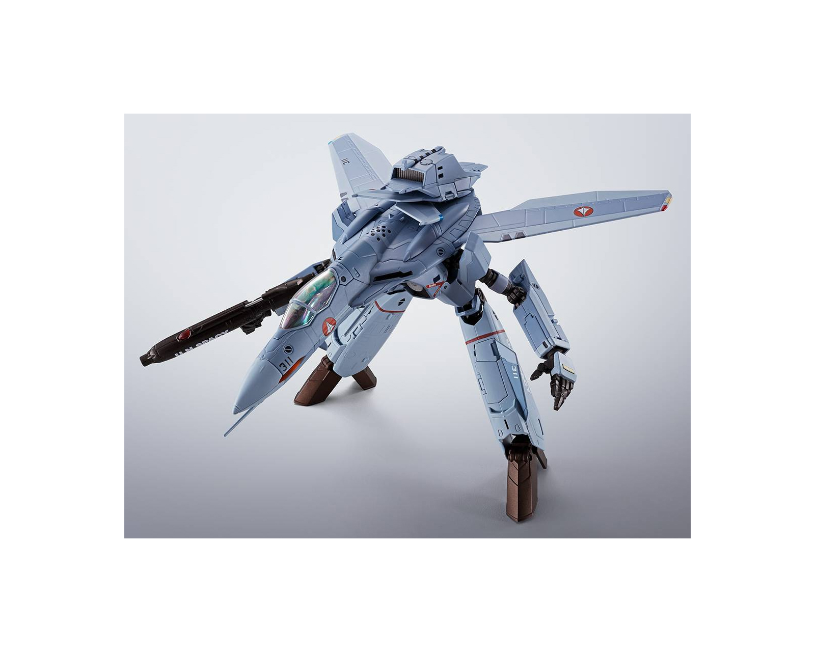 Foto 5 pulgar | Bandai Hi-metal R Macross Zero Vf-0a Phoenix+qf-2200db Ghost