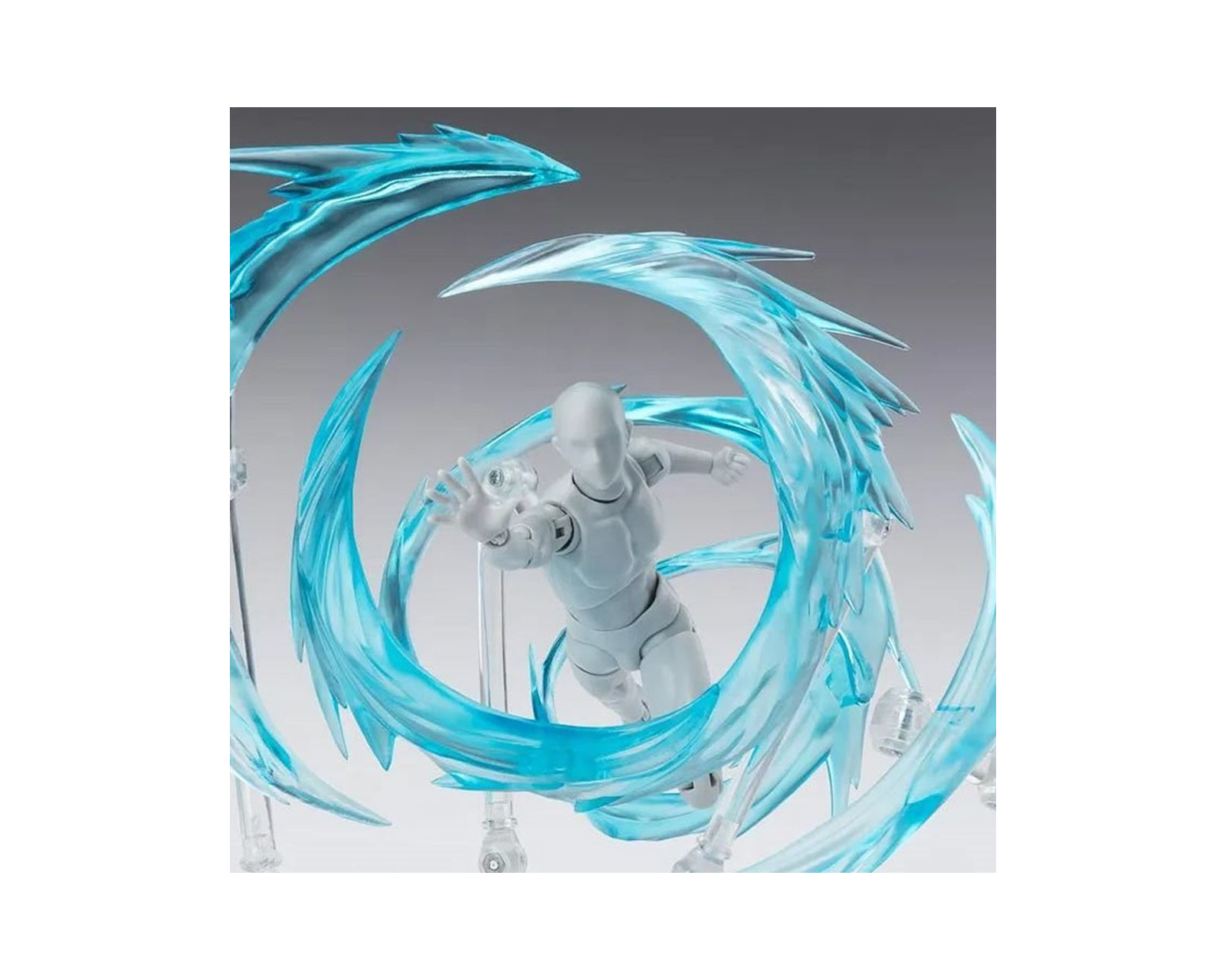 Foto 3 pulgar | Bandai Efecto Wind (viento) Versión Azul Para Sh Figuarts