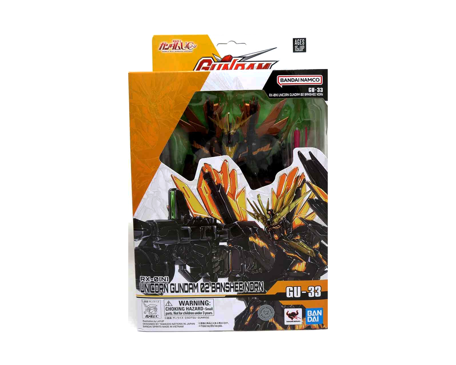 Foto 7 pulgar | Bandai Mobile Suit Gundam Unicorn Gu Rx-0 Banshee Horn Rx-0