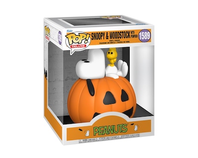 Foto 2 | Funko Pop! Peanuts Snoopy y Woodstock con Calabaza