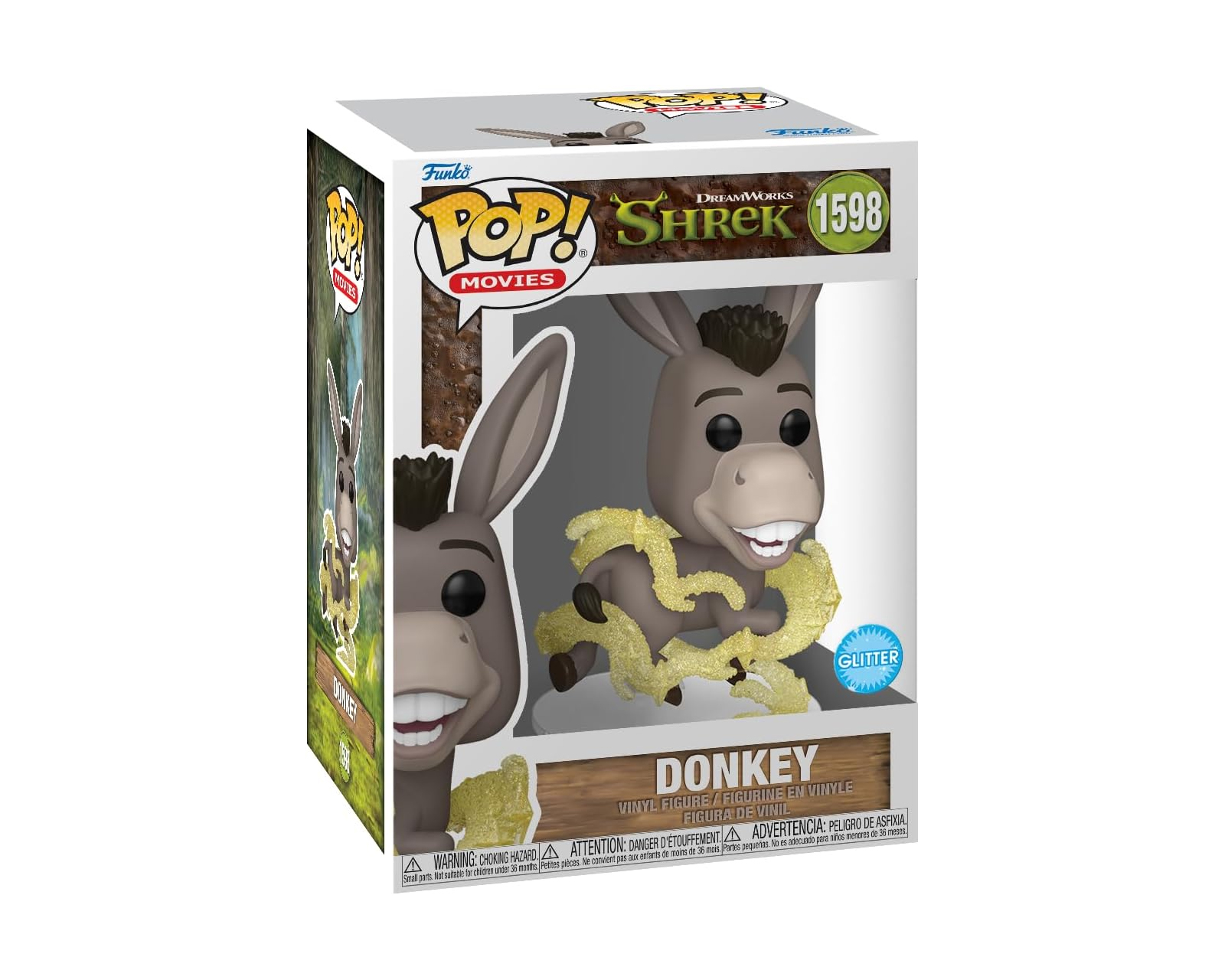 Foto 3 pulgar | Funko Pop! Shrek Burro Glitter