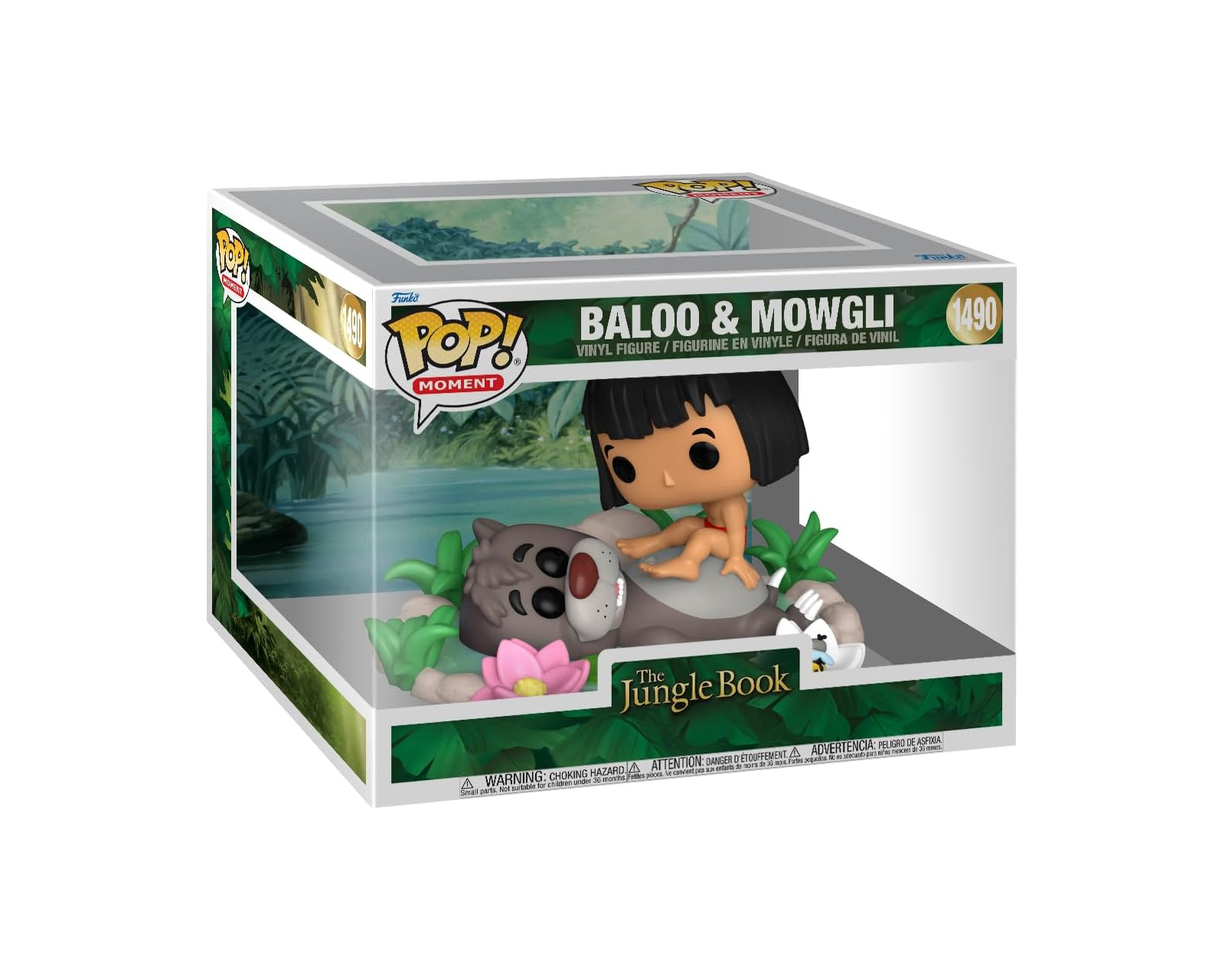 Foto 3 pulgar | Funko Pop! Libro de la Selva Baloo y Mowgli