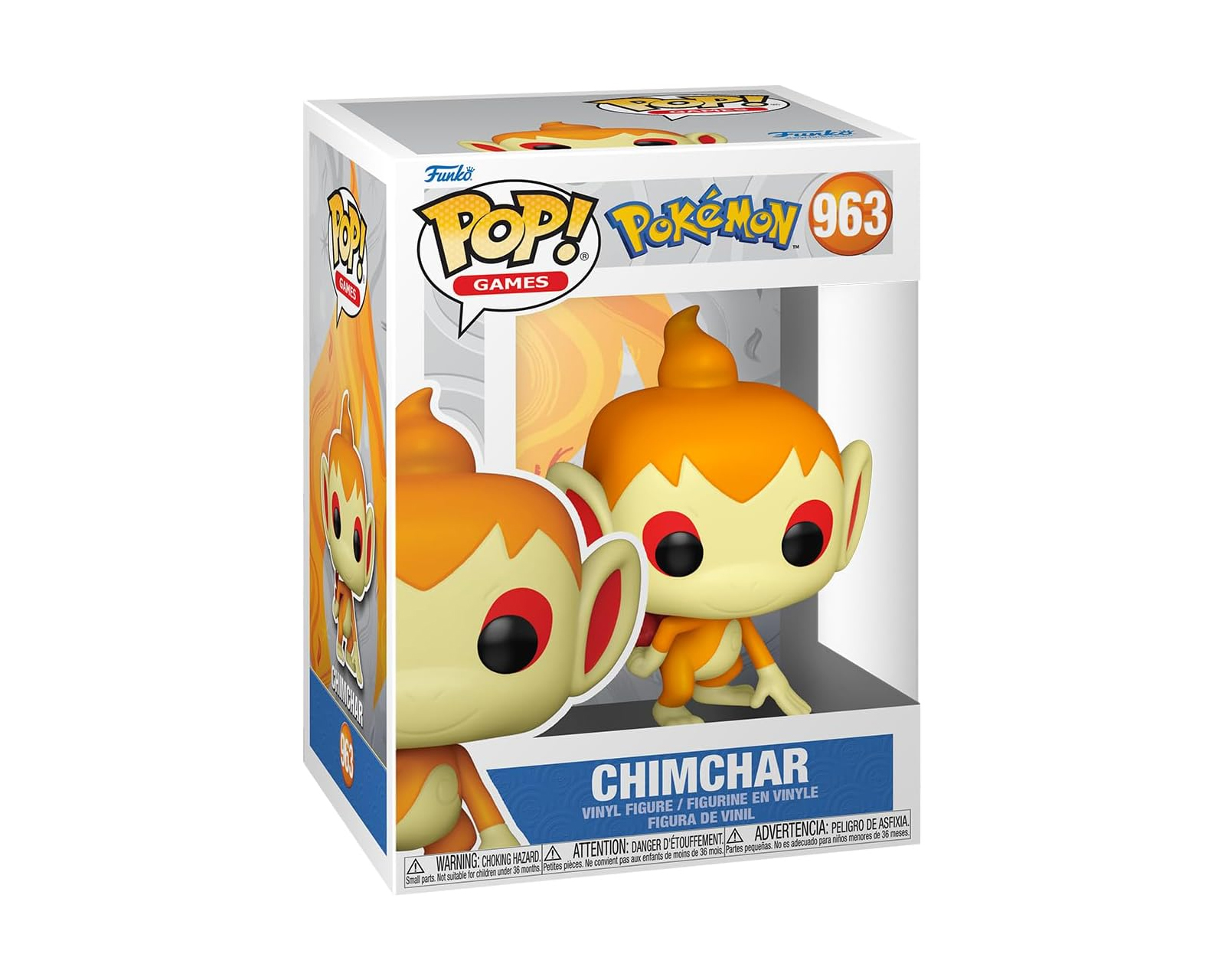 Foto 3 pulgar | Funko Pop Games Pokemon Chimchar 963