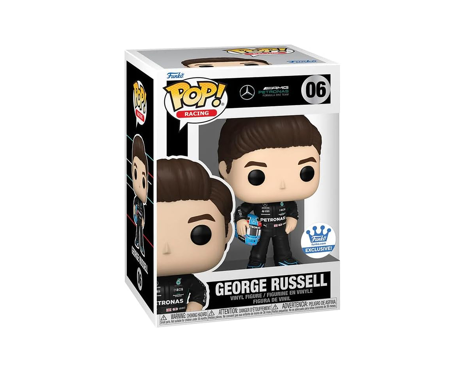 Foto 2 | Funko Pop F1 Formula 1 George Russell con Casco Exclusivo 06