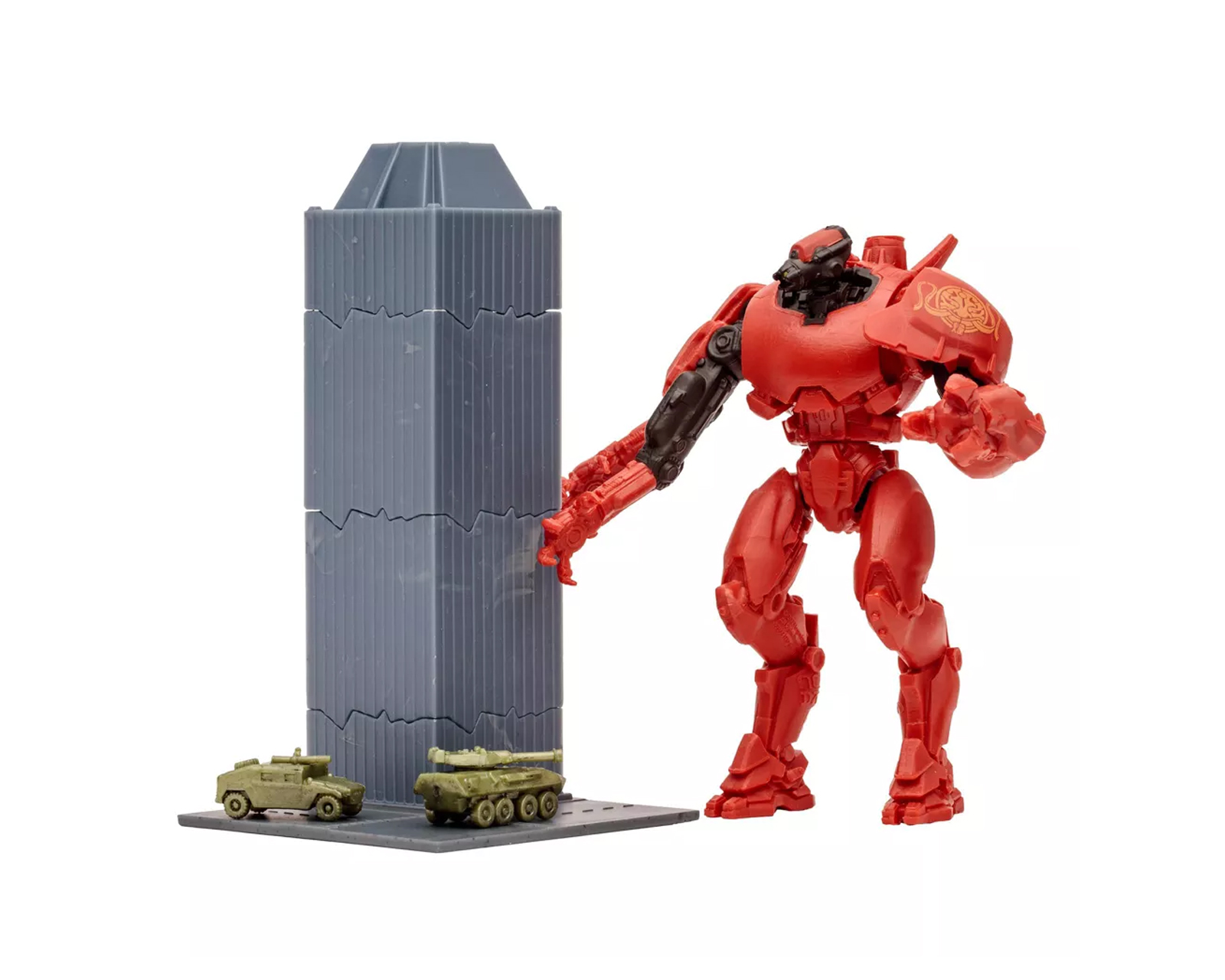 Mcfarlane Titanes Del Pacifico - Crimson Typhoon Con Comic