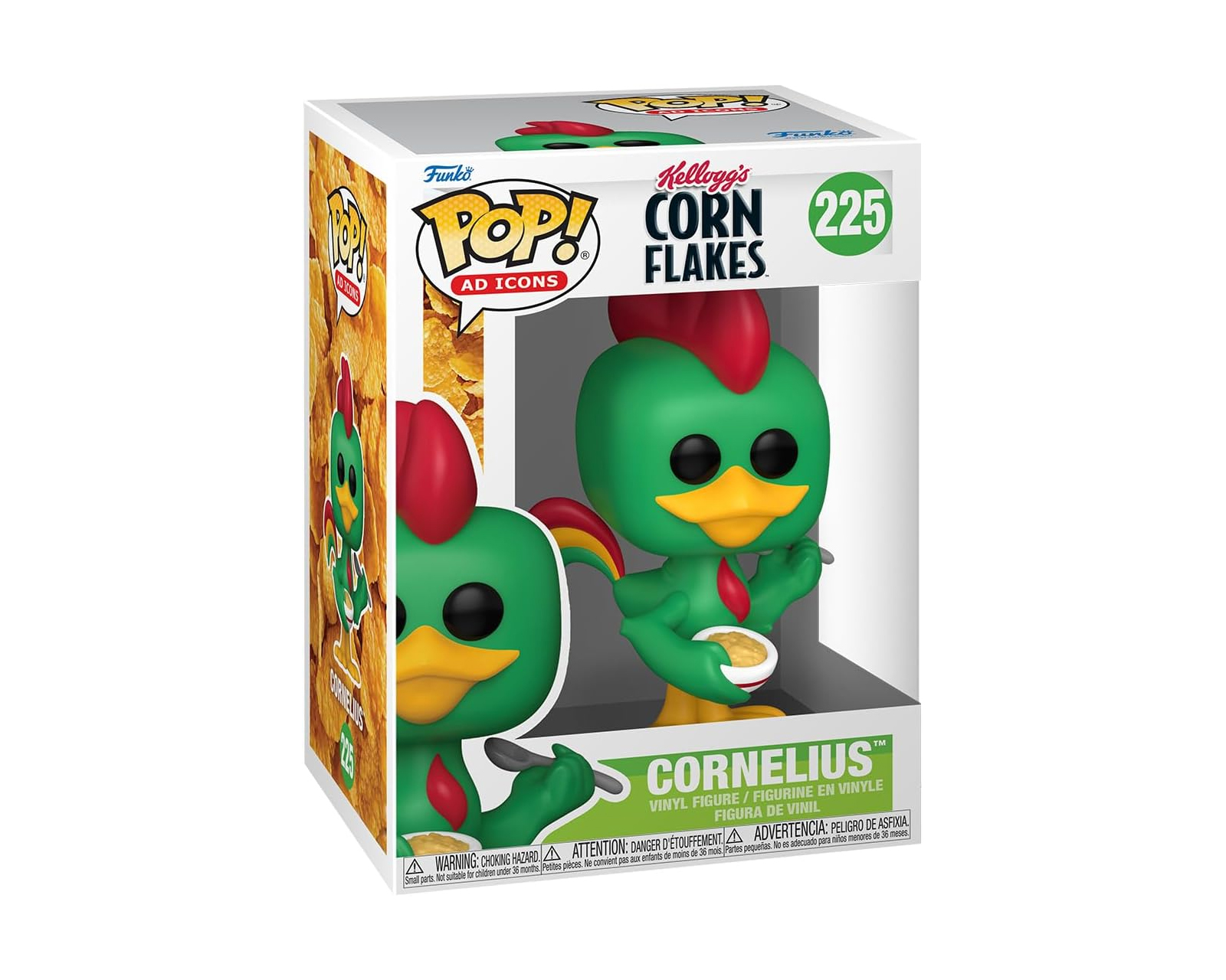 Foto 2 | Funko Pop Ad Icon Kelloggs Corn Flakes Cornelio 225