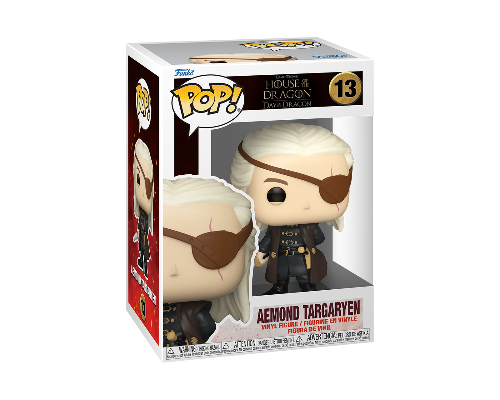 Foto 3 pulgar | Funko Pop Tv Game Of Thrones Aemond Targaryen 13