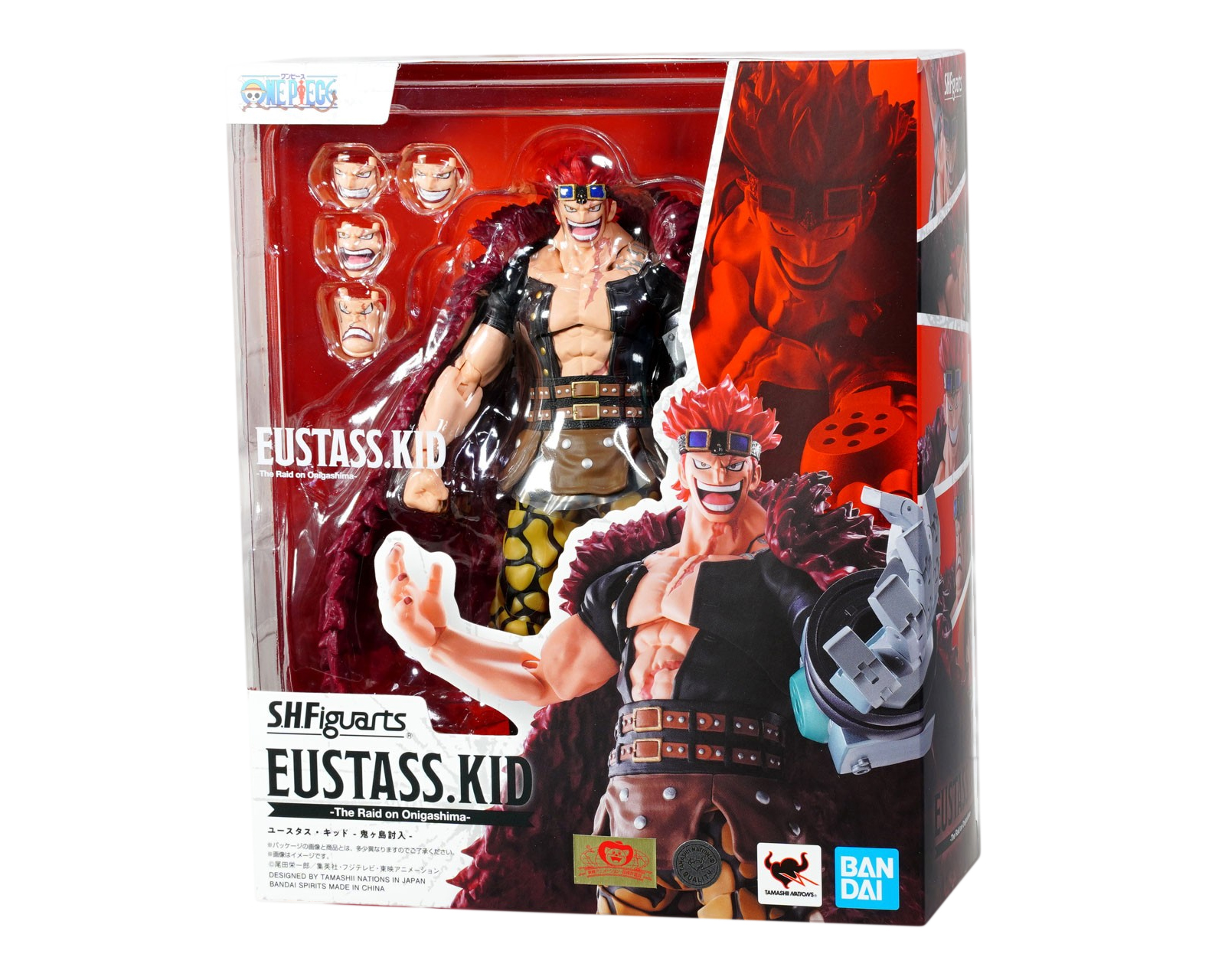 Foto 7 pulgar | Bandai Sh Figuarts One Piece Eustass Kid The Raid Onigashima