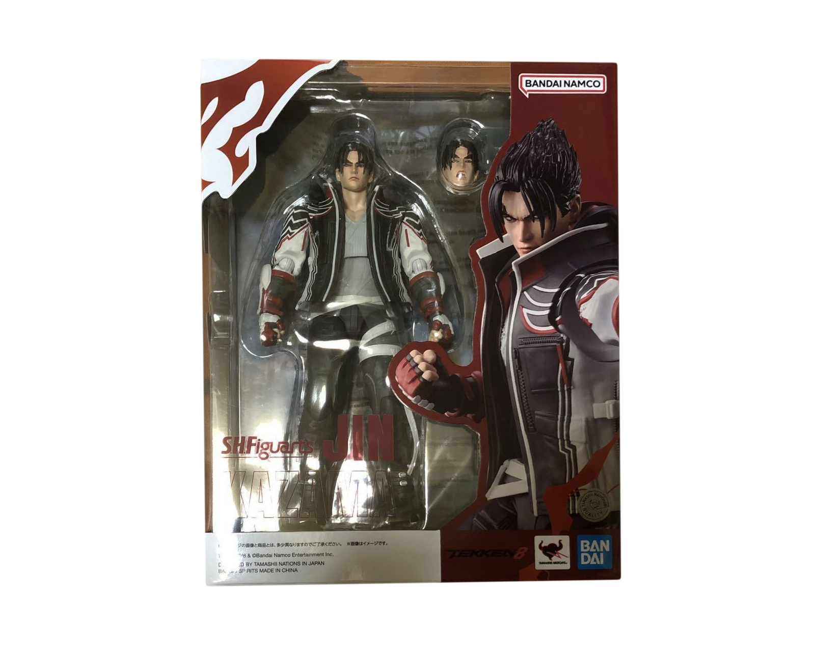 Foto 8 pulgar | Figura Bandai Jin Kazama