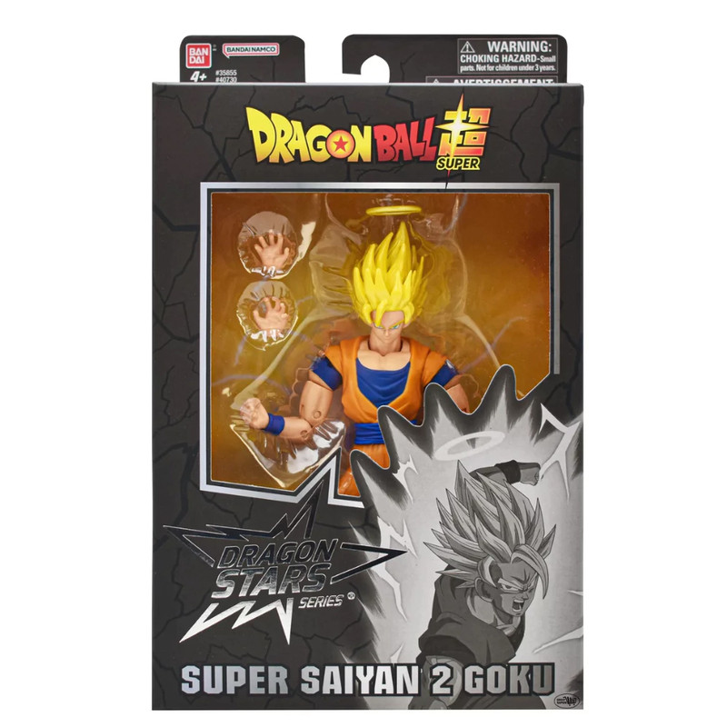 Foto 2 pulgar | Figura Legendaria Bandai Dragon Ball Super Dragon Star Series Super Saiyan 2 Goku