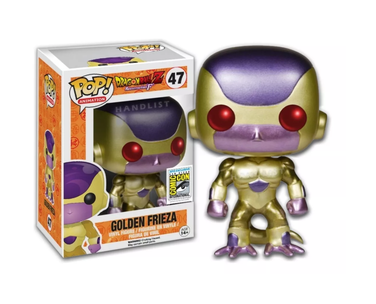 Foto 3 pulgar | Funko Pop! Dragon Ball Freezer Dorado