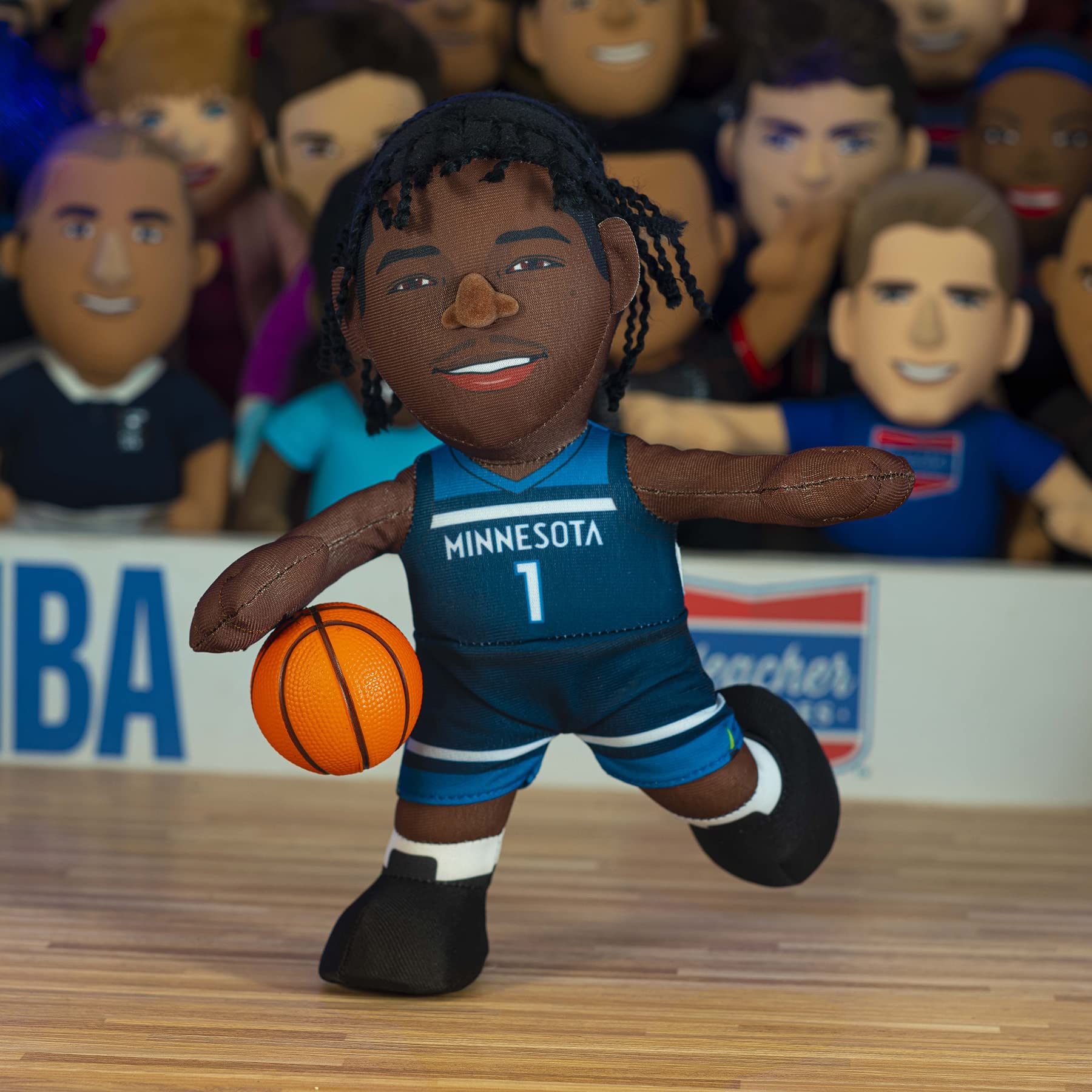 Foto 7 pulgar | Figura De Peluche Bleacher Creatures Minnesota Timberwolves - Venta Internacional.