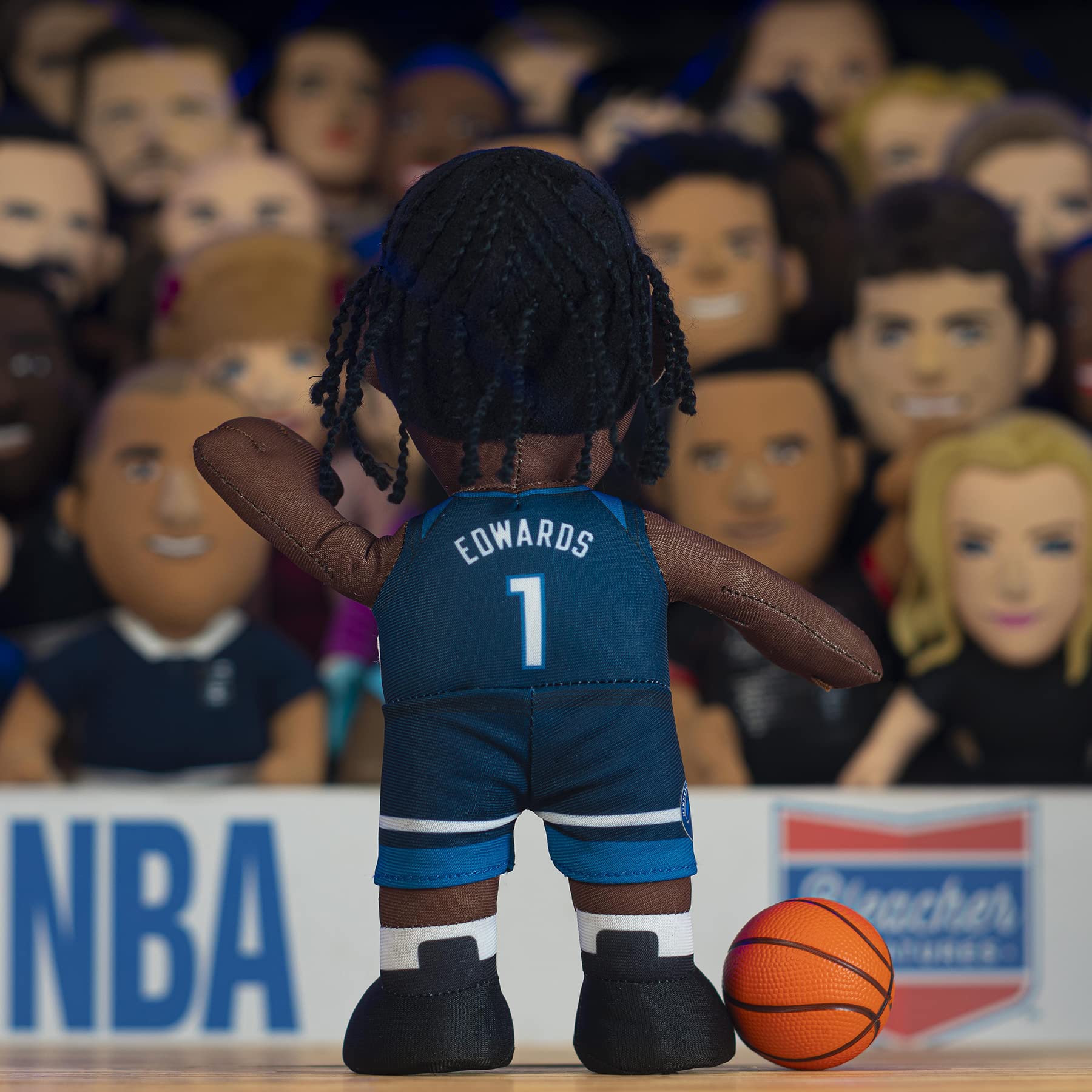Foto 8 pulgar | Figura De Peluche Bleacher Creatures Minnesota Timberwolves - Venta Internacional.