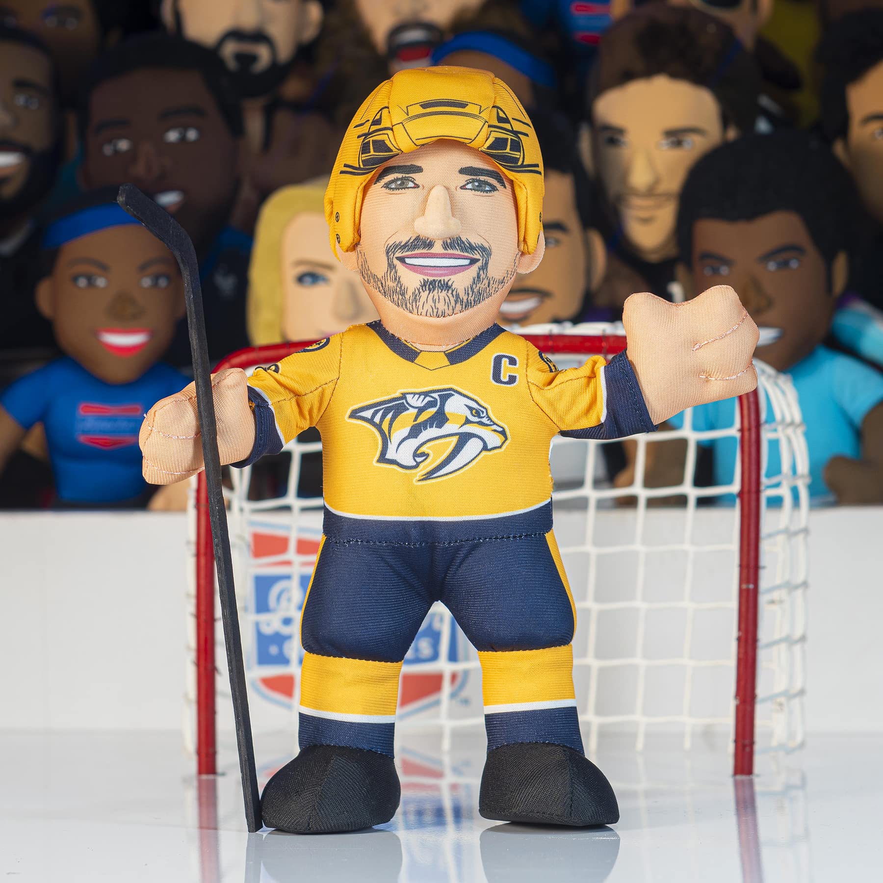 Foto 6 pulgar | Figura De Peluche Bleacher Creatures Nashville Predators Roman Josi - Venta Internacional.