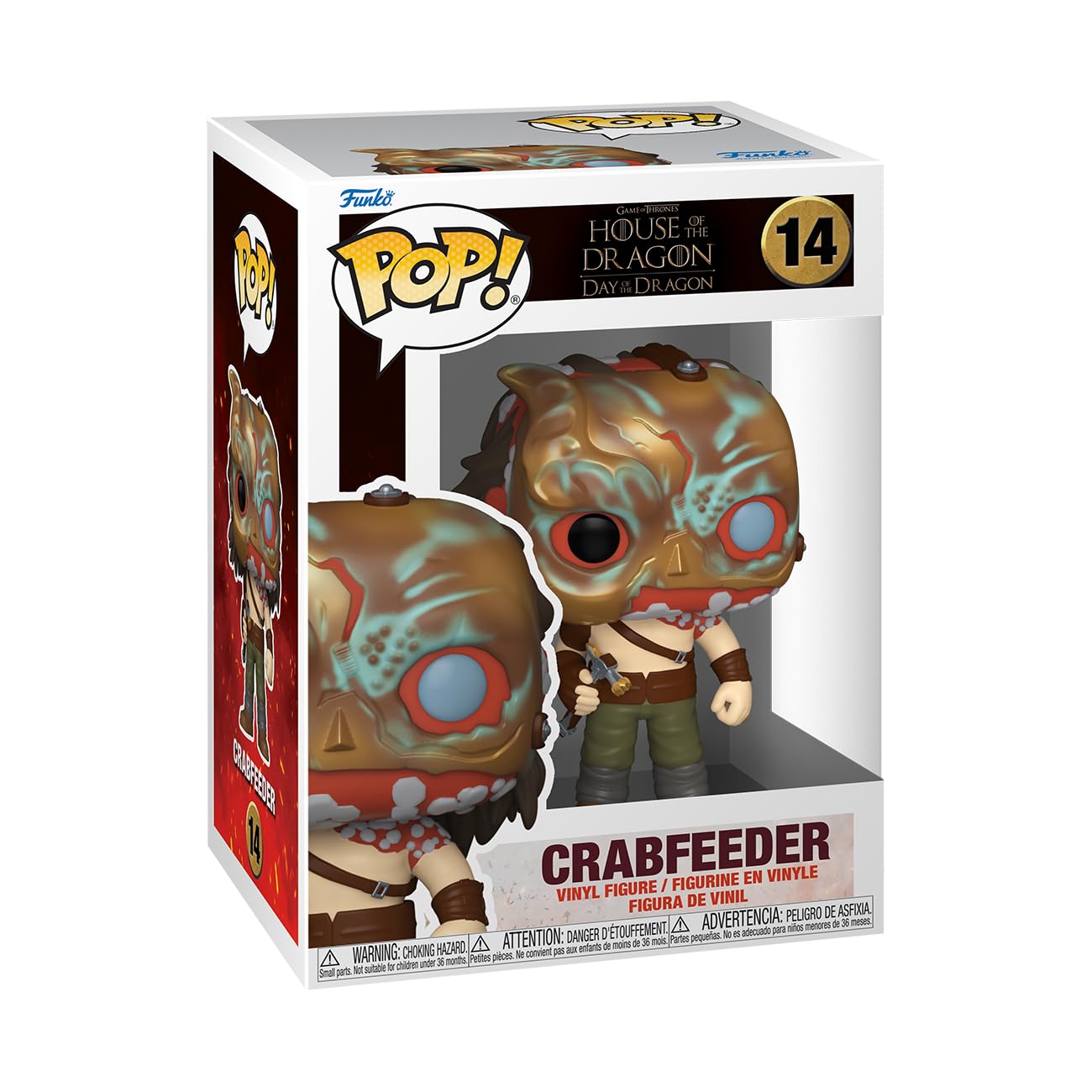 Foto 2 pulgar | Figura De Vinilo Funko Pop! La Casa De Televisión De The Dragon Crabfeeder - Venta Internacional.