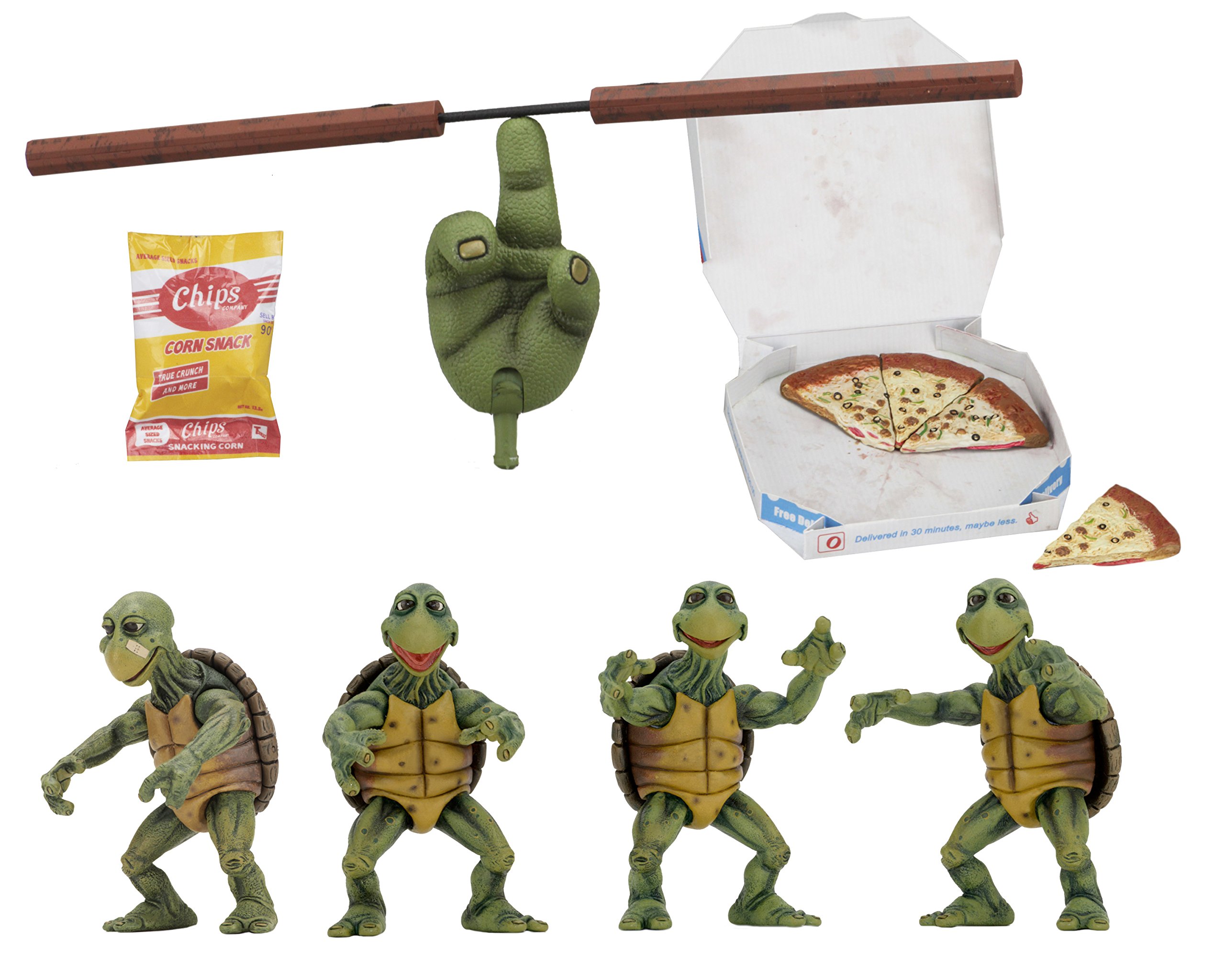 Figuras De Acción Neca Teenage Mutant Ninja Turtles, Escala 1/4 - Venta Internacional.