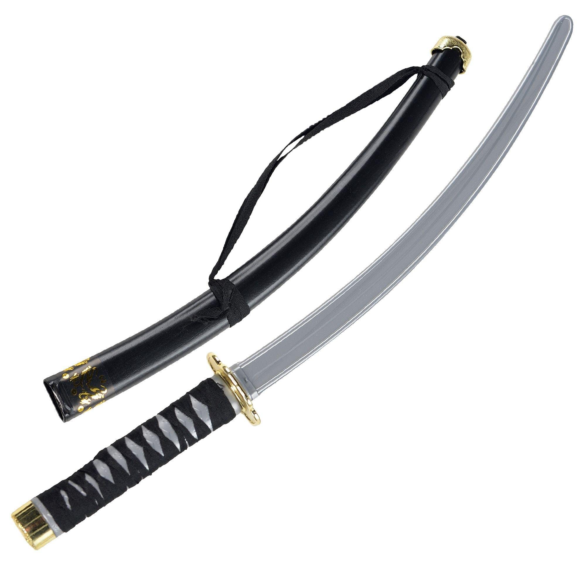 Accesorio De Disfraz Amscan Ninja Sword De Plástico Para Adultos, 29 Cm - Venta Internacional.