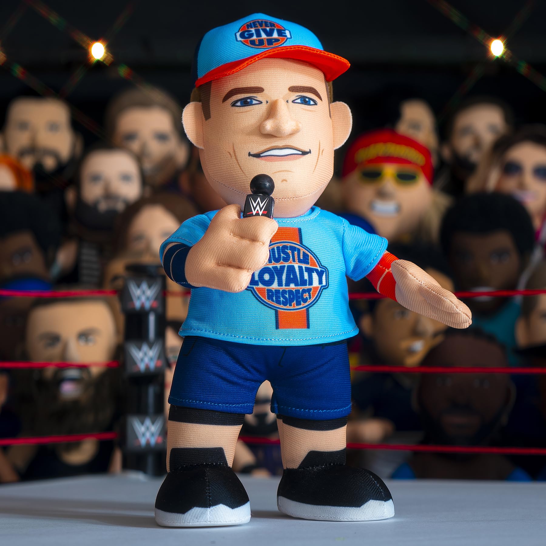 Foto 5 pulgar | Figura De Peluche Bleacher Creatures Wwe John Cena 25 Cm - Venta Internacional.
