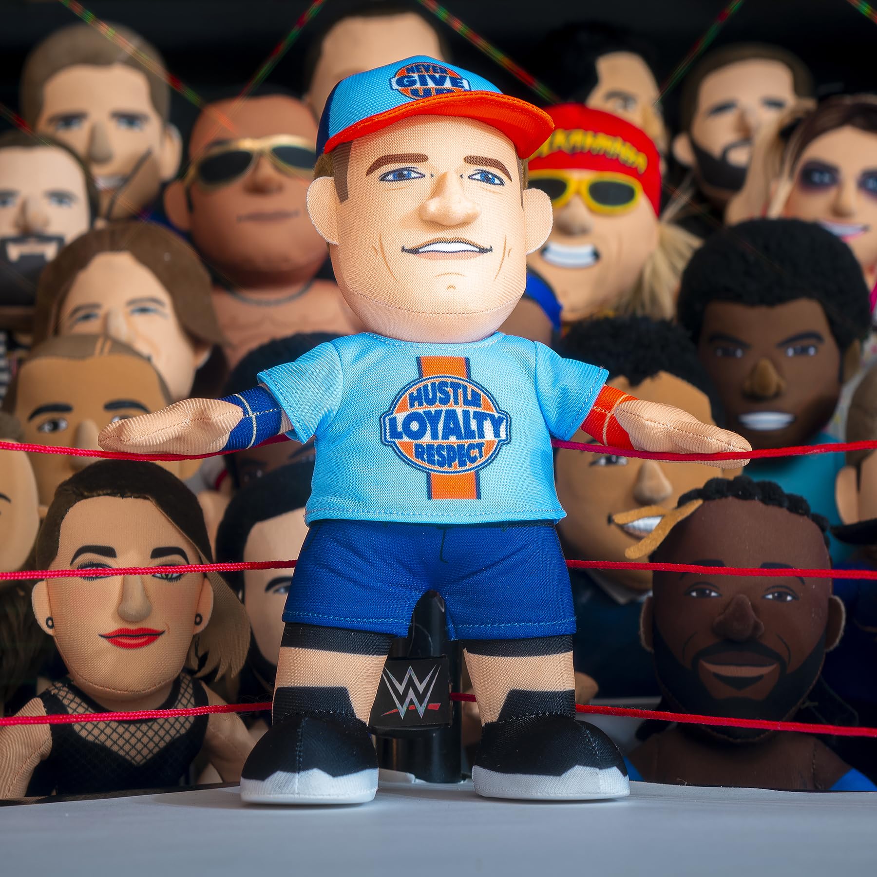 Foto 7 pulgar | Figura De Peluche Bleacher Creatures Wwe John Cena 25 Cm - Venta Internacional.