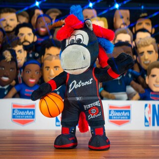 Foto 4 | Figura De Peluche Bleacher Creatures Detroit Pistons Hooper 10 Nba - Venta Internacional.