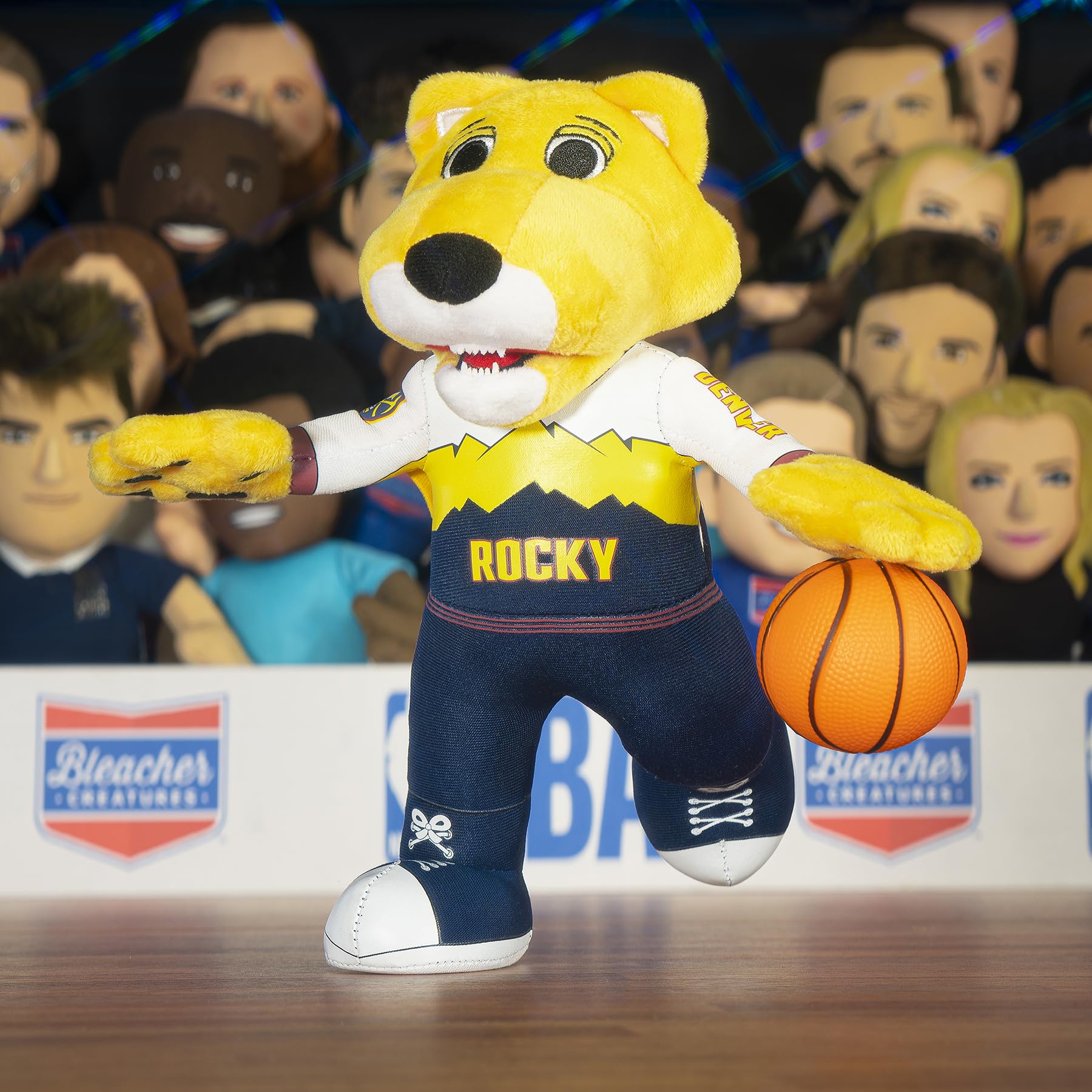 Foto 5 pulgar | Figura De Peluche Bleacher Creatures Denver Nuggets Rocky 25 Cm - Venta Internacional.