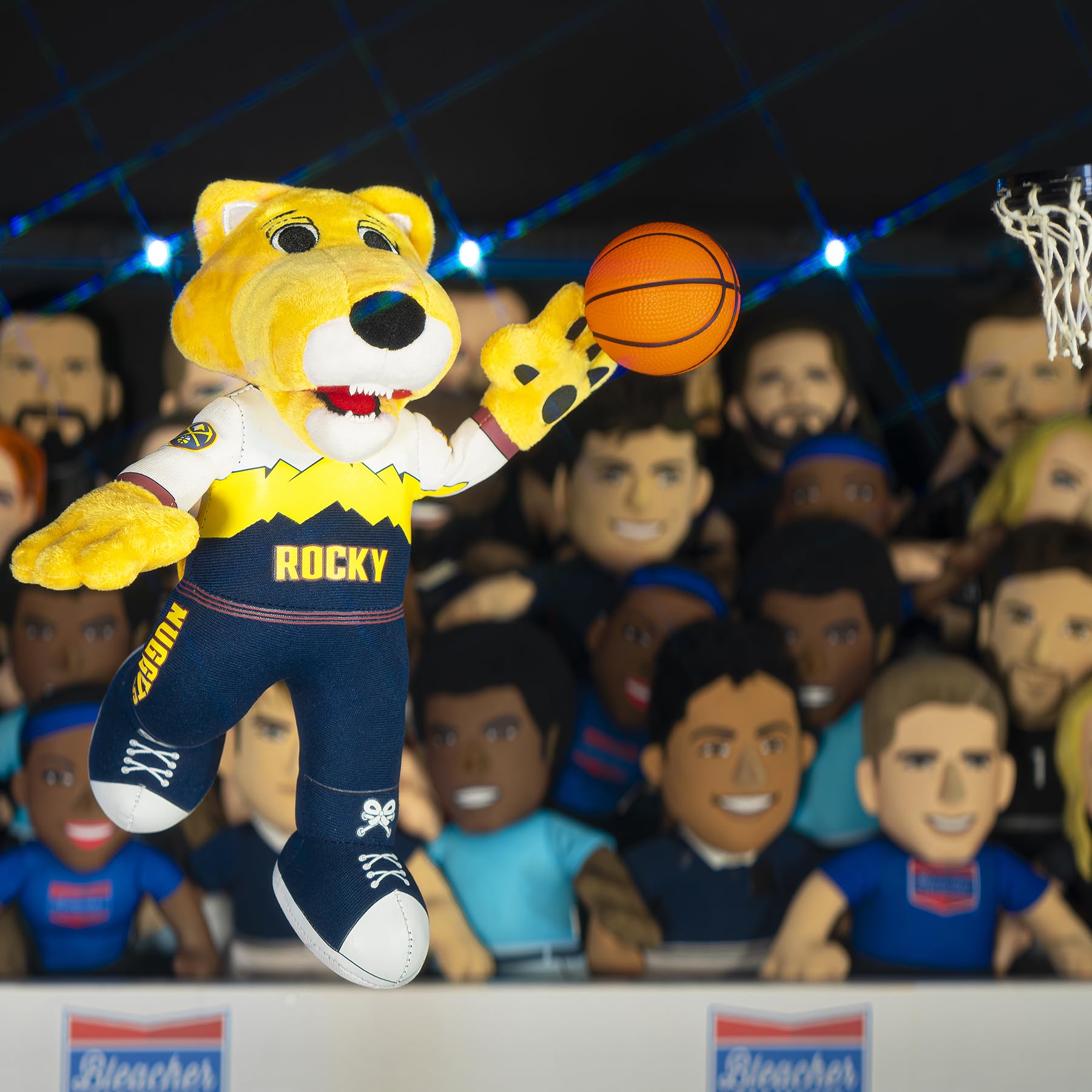 Foto 7 pulgar | Figura De Peluche Bleacher Creatures Denver Nuggets Rocky 25 Cm - Venta Internacional.