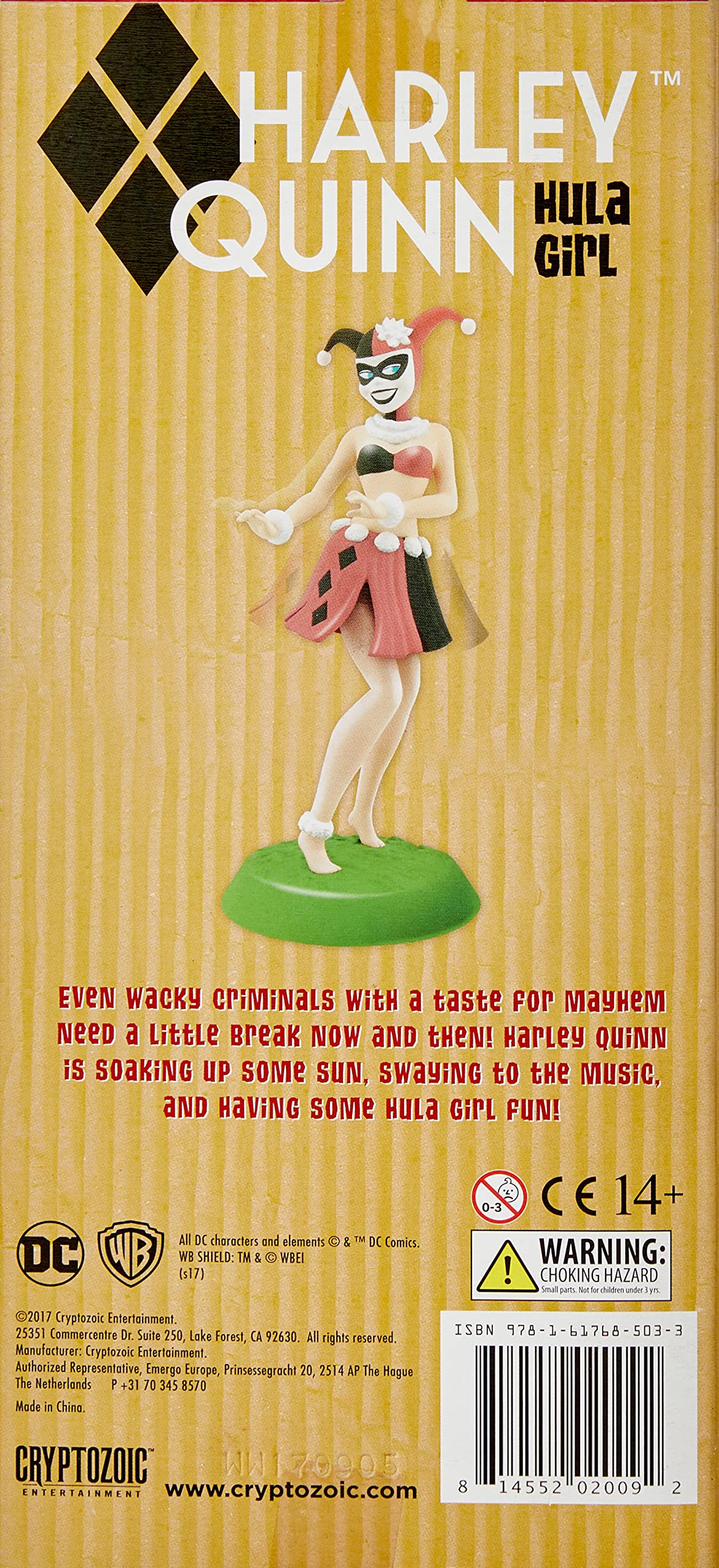 Foto 5 pulgar | Figura Dc Comics Harley Quinn Hula Girl Bobble 20 Cm - Venta Internacional.