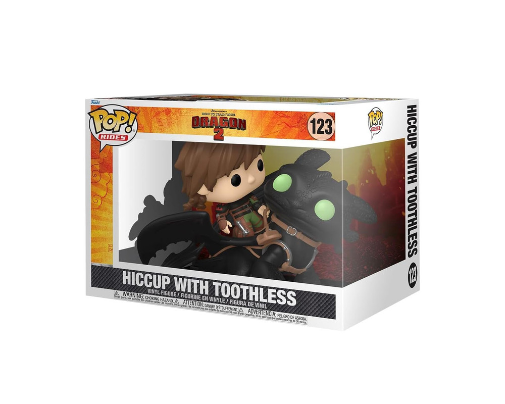 Foto 3 pulgar | Funko Hiccup With Toothless Dragon 2 123