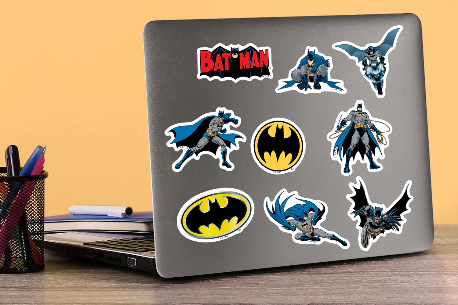 Foto 6 pulgar | Paquete De Pegatinas Gráficos Y Más Poses De Personajes De Batman X50 - Venta Internacional.