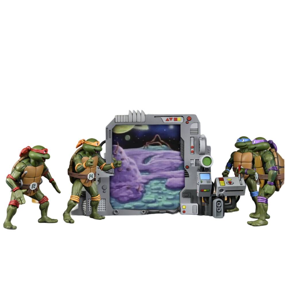 Donatello Portal Generator Neca Teenage Mutant Ninja Turtles Cartoon Exclsuivo