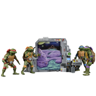 Foto 1 | Donatello Portal Generator Neca Teenage Mutant Ninja Turtles Cartoon Exclsuivo