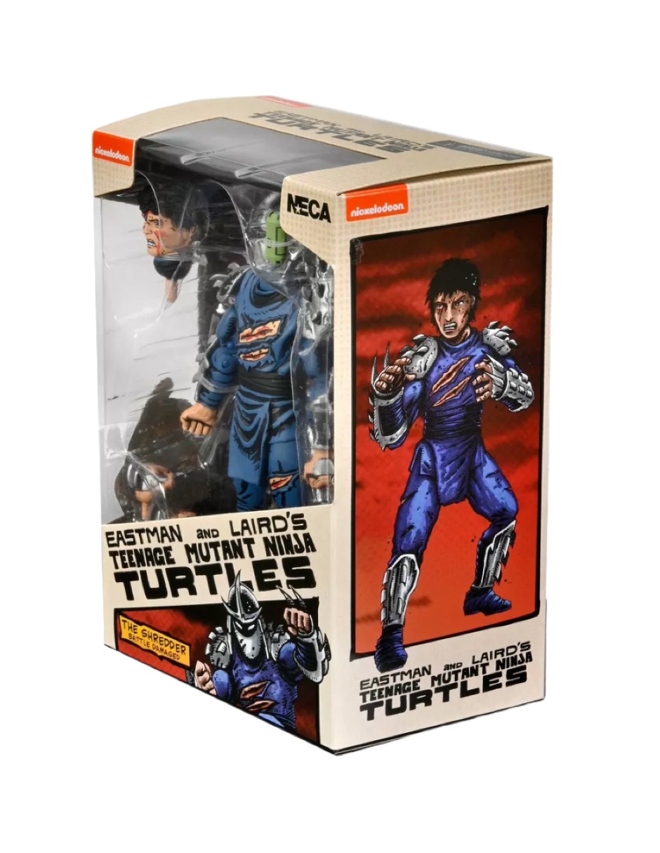 Foto 4 pulgar | Neca Shredder Daño De Batalla Teenage Mutant Ninja Turtles Mirage