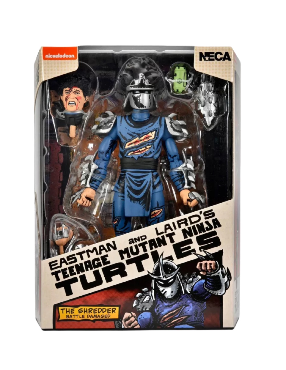 Foto 6 pulgar | Neca Shredder Daño De Batalla Teenage Mutant Ninja Turtles Mirage