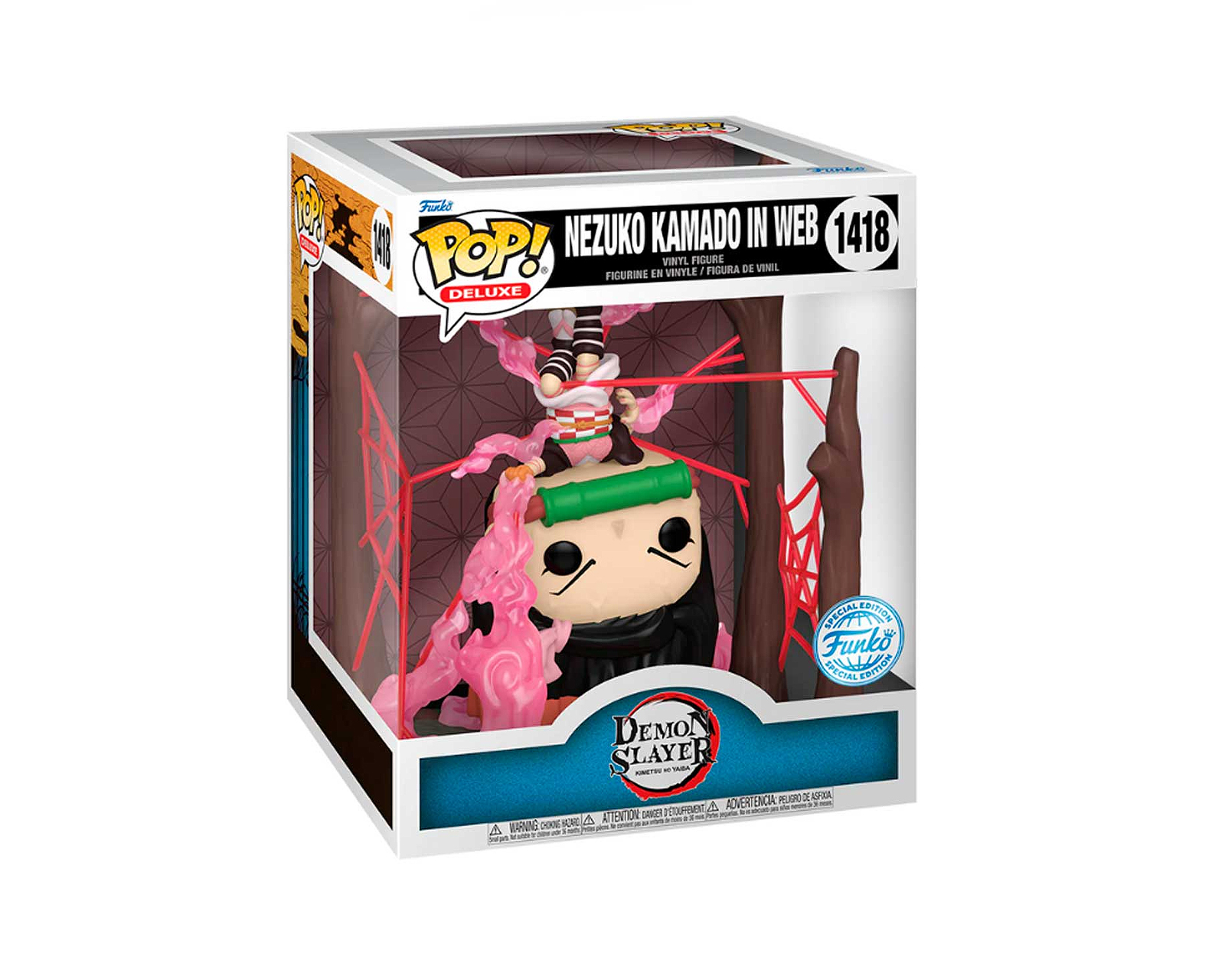 Foto 3 pulgar | Funko Pop Demon Slayer - Nezuko Kamado In Web 1418 Special
