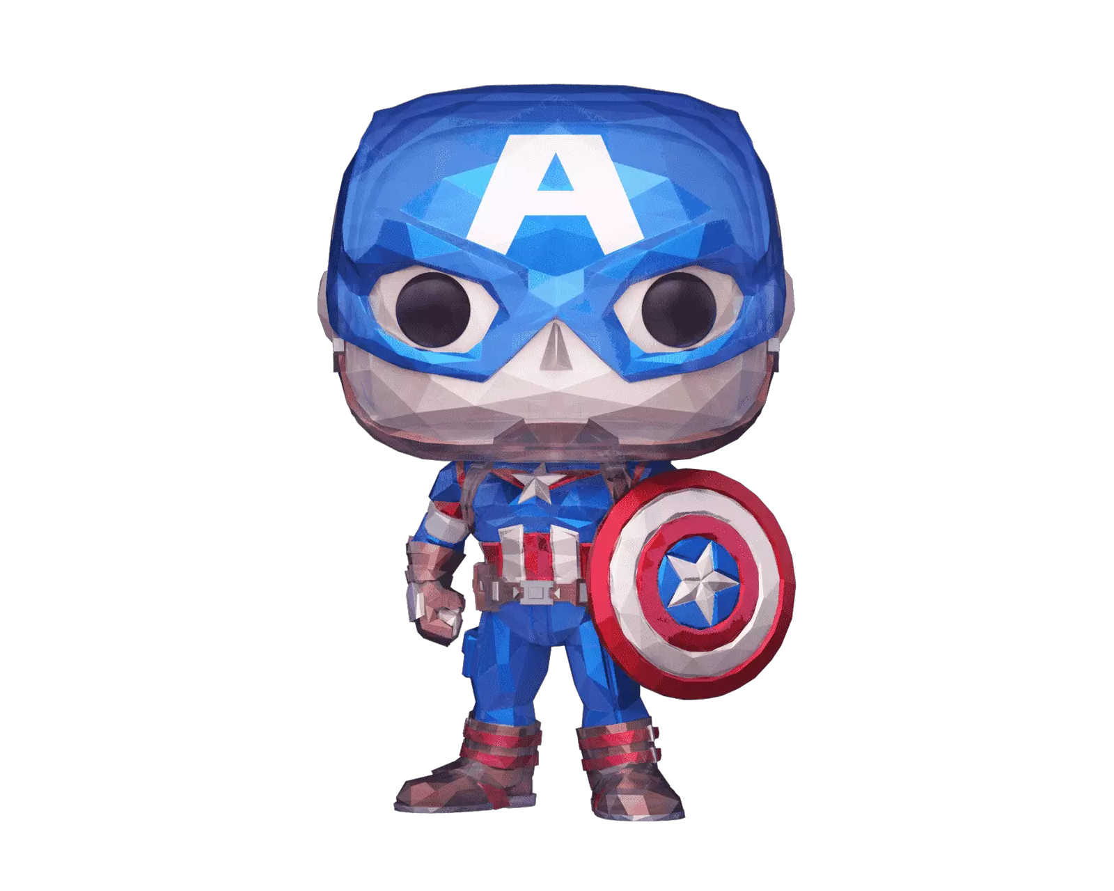 Foto 2 pulgar | Funko Pop Disney Marvel Captain America 1268 Exclusive