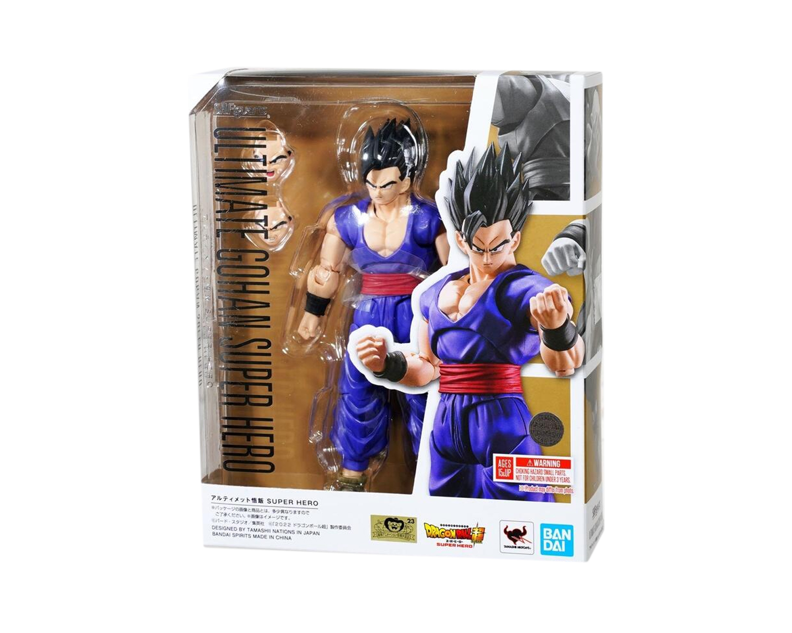 Foto 7 pulgar | Bandai Sh Figuarts Dragon Ball Super Hero Ultimate Gohan Re