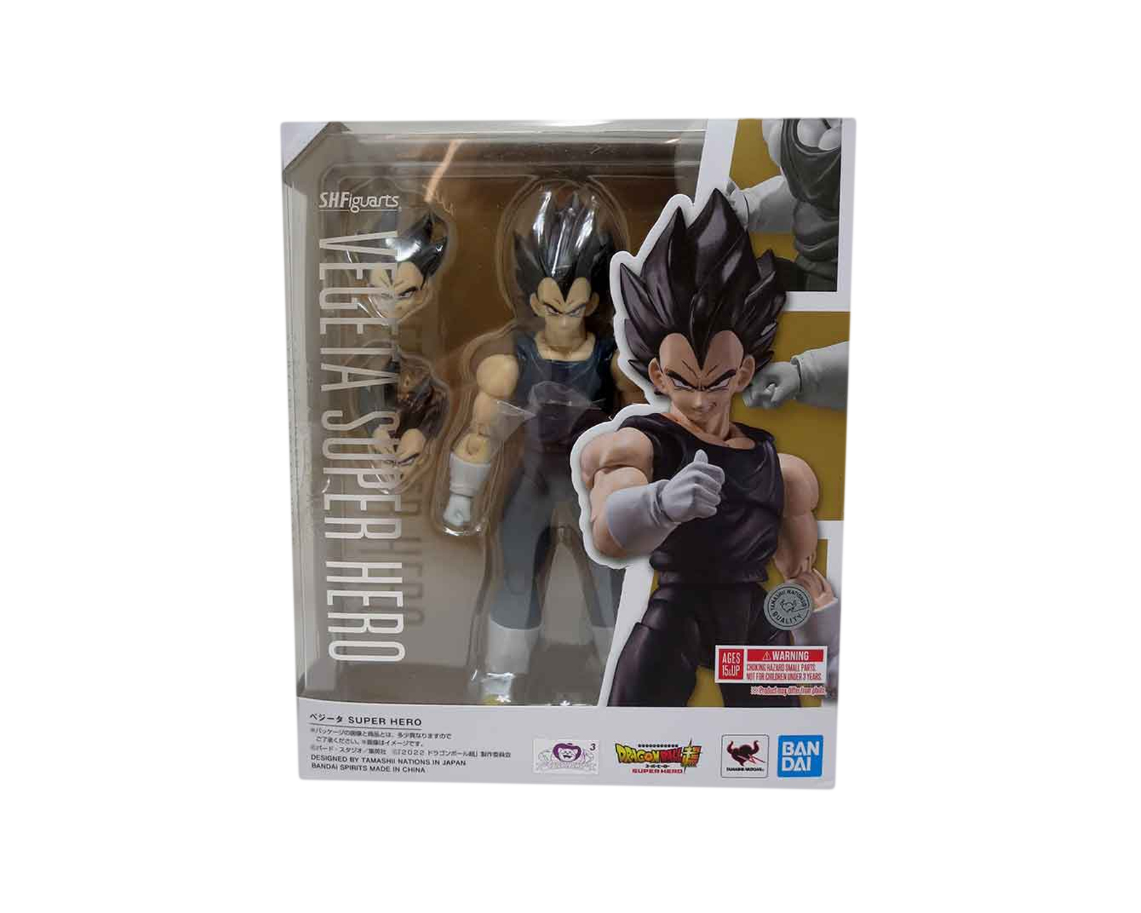 Foto 7 pulgar | Bandai Sh Figuarts Dragon Ball Super Hero - Vegeta (reissue)